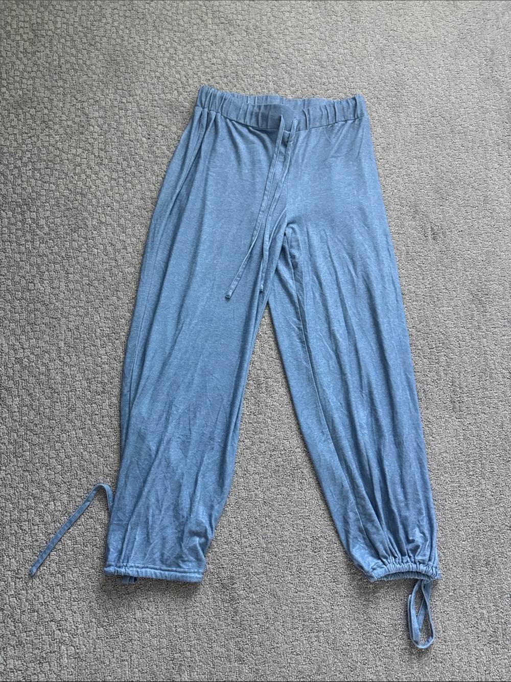 Blue Drawstring lounge pj pants